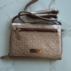 GUESS Rose Gold Crossbody Bag